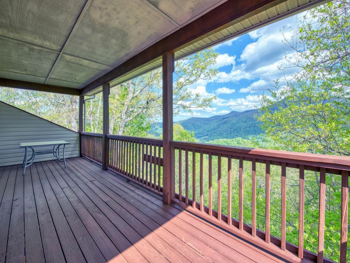 Bonnie View 21 - Amazing Smoky Mountain Retreat With Beautiful Scenic Views! Home Maggie Valley Exteriör bild