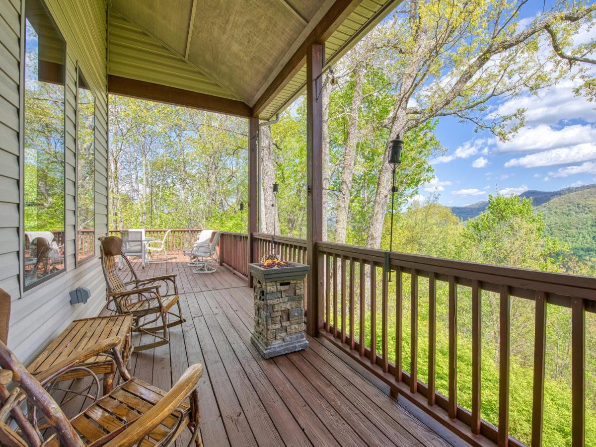 Bonnie View 21 - Amazing Smoky Mountain Retreat With Beautiful Scenic Views! Home Maggie Valley Exteriör bild